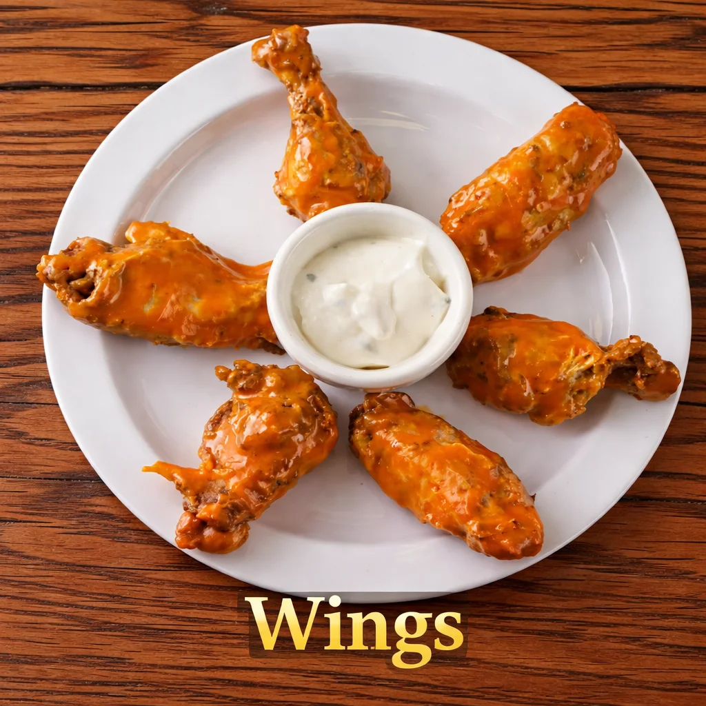 Wings at Vibe Lounge