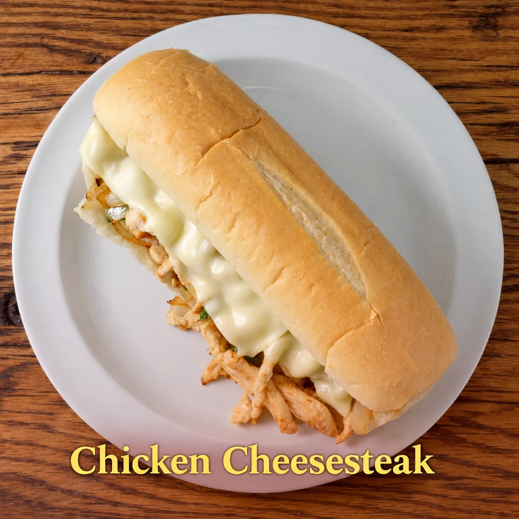 Chicken Cheesesteak at Vibe Lounge