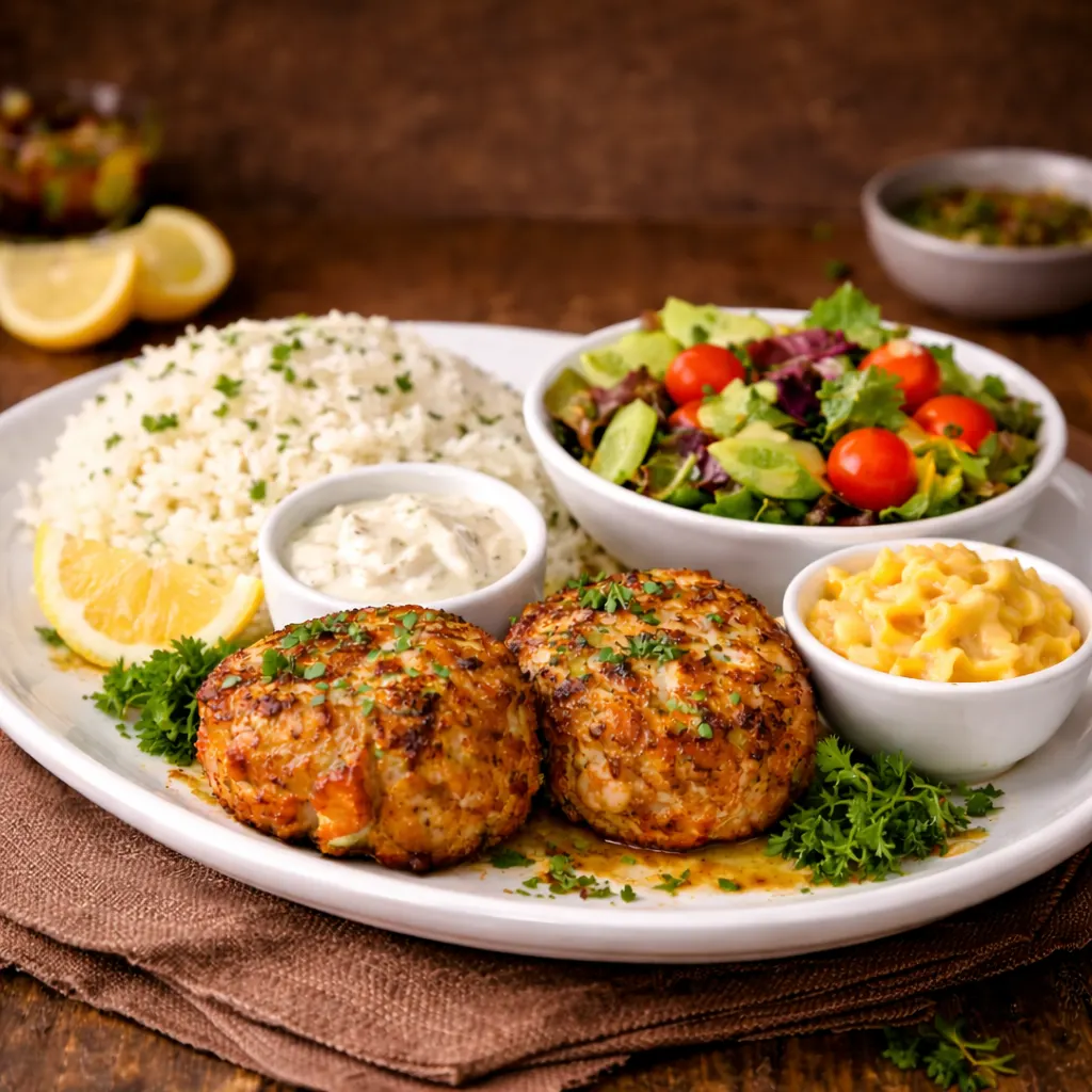 Crab Cake at Vibe Lounge